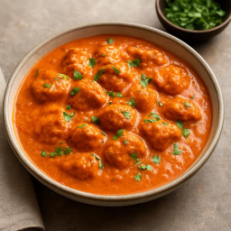 Entree: United Kingdom – चिकन टिक्का मसाला ➤ Chicken Tikka Masāla (Chicken tikka in spiced tomato-cream sauce) recipe