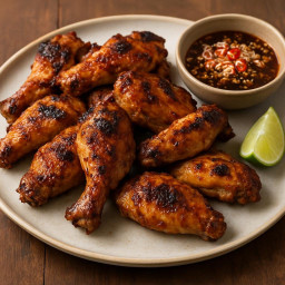 Entree: Thailand – Isan – ไก่ย่าง ➤ Gai Yang (grilled chicken) recipe