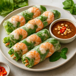 Appetizer: Vietnam – Southern Vietnam – Gỏi cuốn (Vietnamese fresh shrimp spring rolls) recipe
