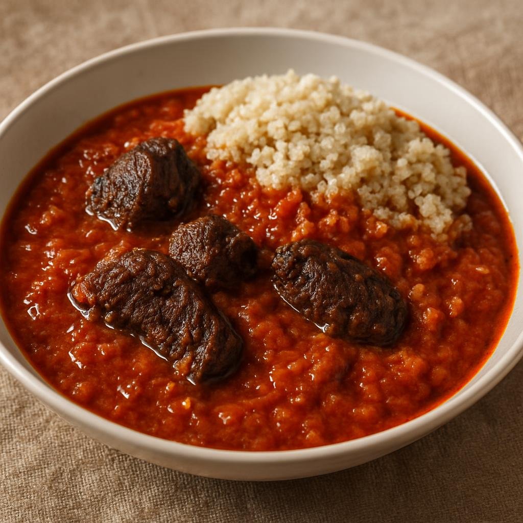 Entree: Chad – Central Culinary Region – Daraba (Okra and Peanut Stew) recipe