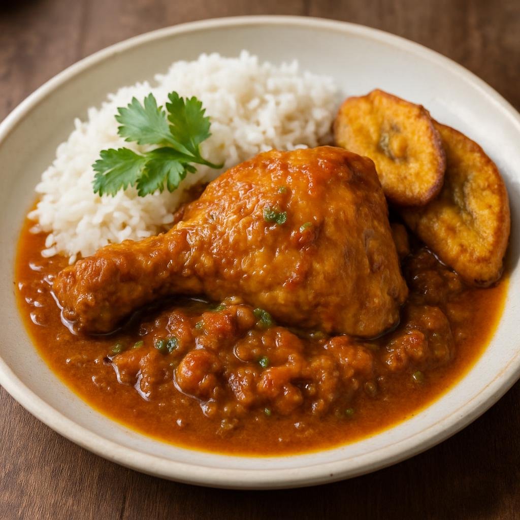 Entree: Ecuador – Central Culinary Region – Seco de Pollo (Chicken stew) recipe