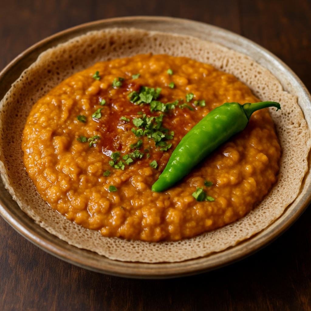 Entree: Ethiopia – Addis Ababa – ሺሮ ወጥ Shiro Wot Chickpea stew (Chickpea stew) recipe