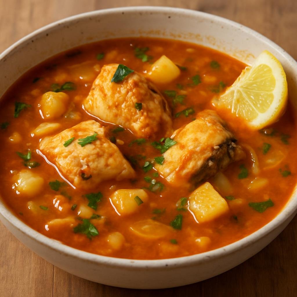 Entree: Greece – Aegean Islands – Ψαρόσουπα Psarósoupa (Fish soup) recipe