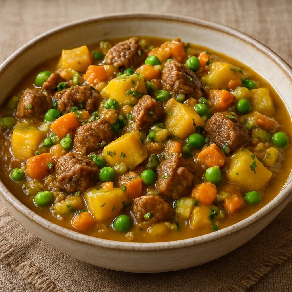 Entree: Chile – Central Chile – Charquicán (meat-and-vegetable hash/stew) recipe