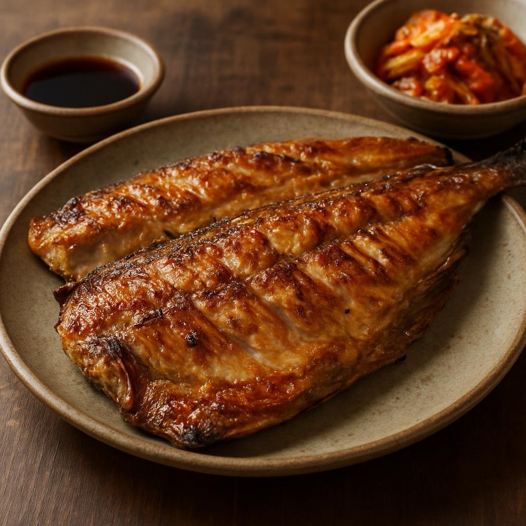 Entree: South Korea – Gangwon – 황태구이 ➤ Hwangtae-gui (Grilled Dried Pollock) recipe