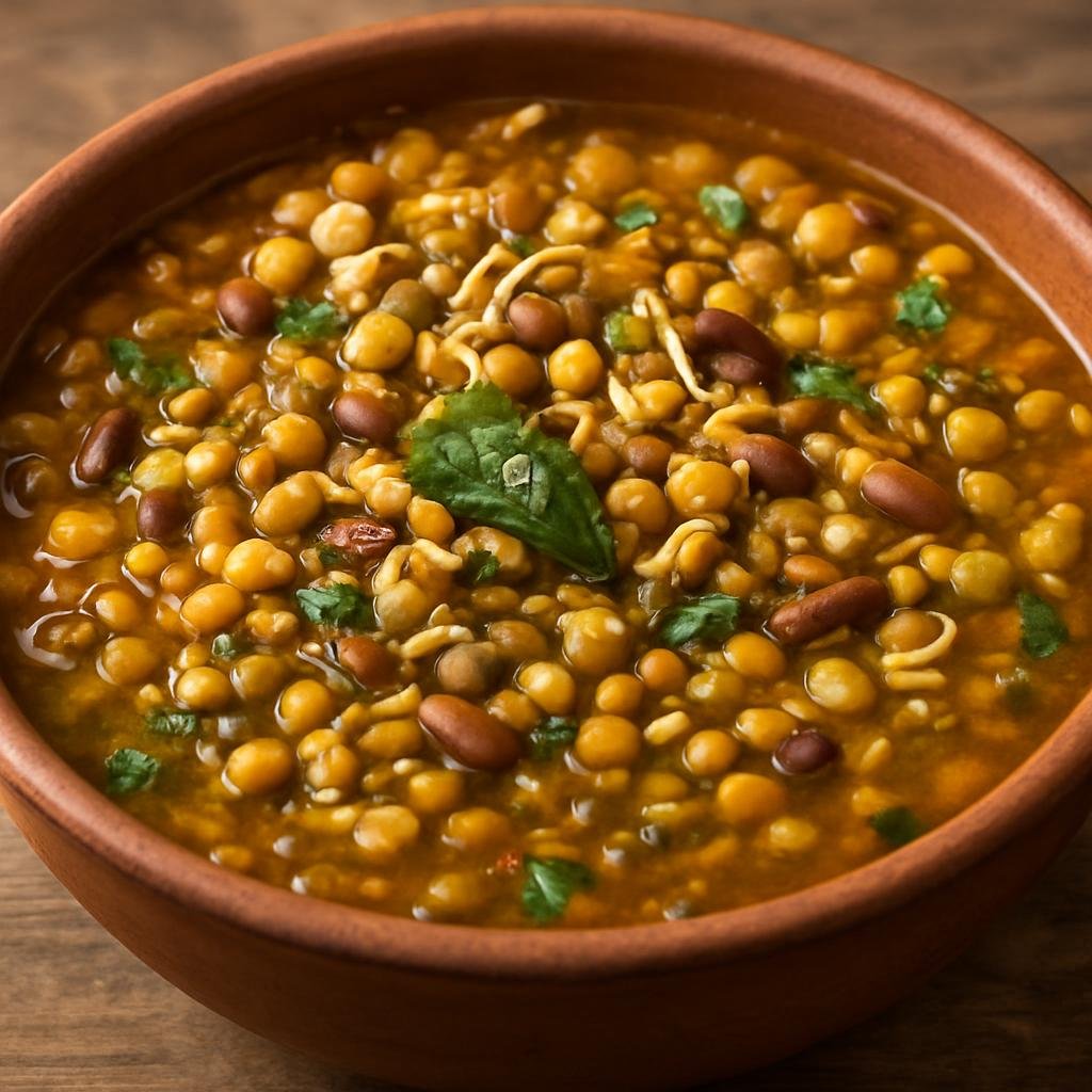 Entree: Nepal – Himalayan Nepal – क्वाटी ➤ Kwati (Hearty Nepalese mixed-sprouted-bean stew traditionally eaten during festivals) recipe