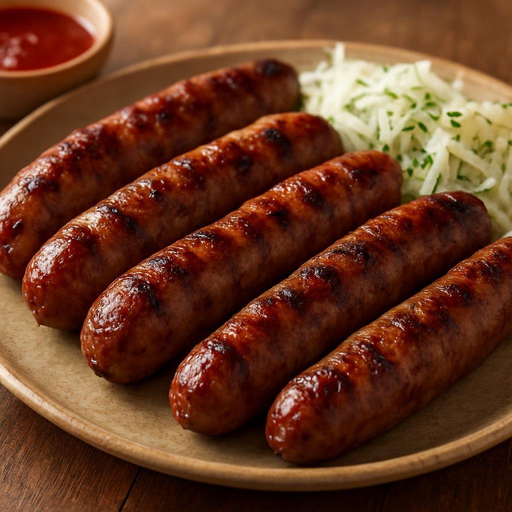Entree: Georgia – Imereti – კუპატი ➤ Kupati (Traditional Georgian spiced pork and beef sausages typically grilled or fried) recipe