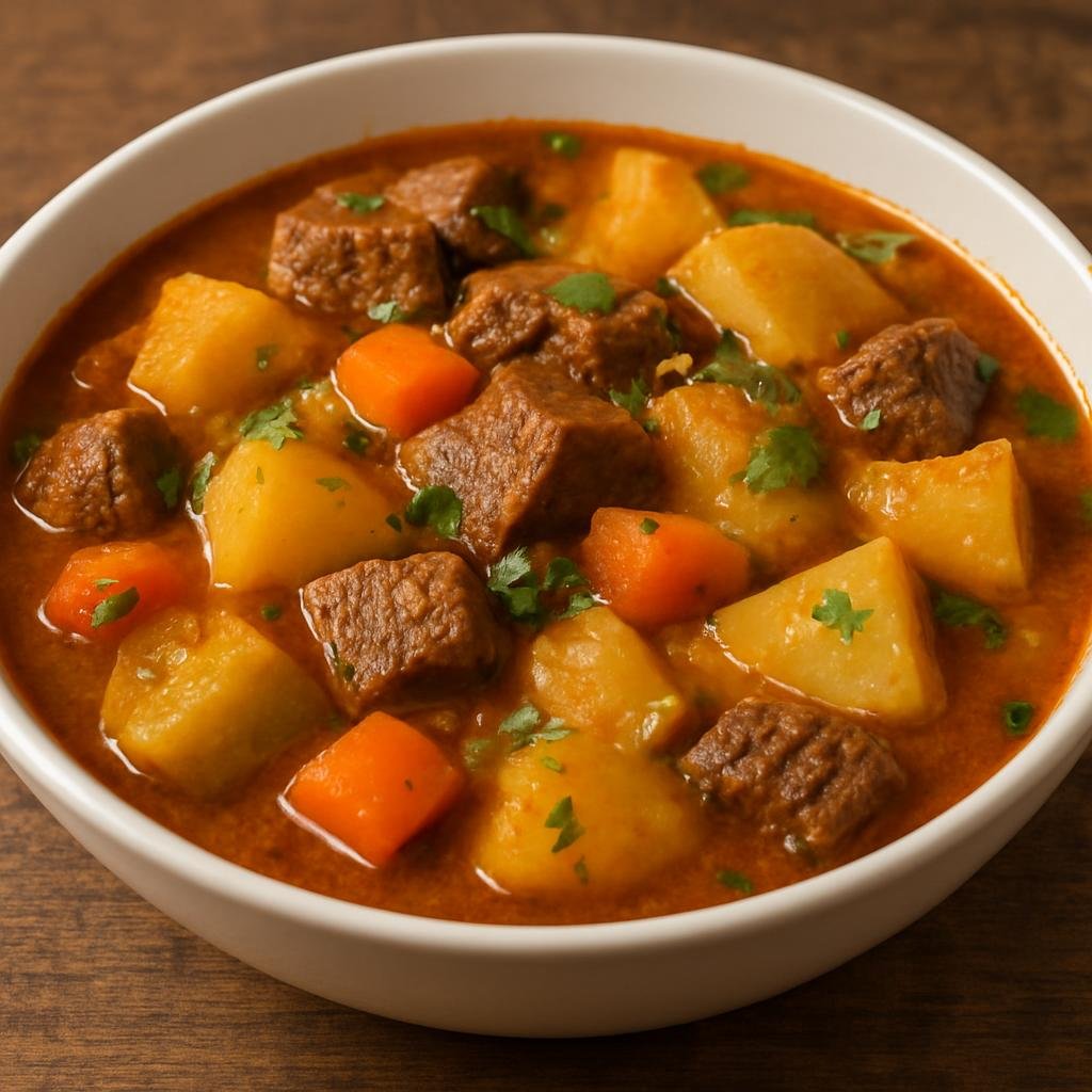 Entree: Dominica – Northern Culinary Region – Sancoche (Hearty Caribbean stew of salted meat and starchy root vegetables simmered with herbs) recipe
