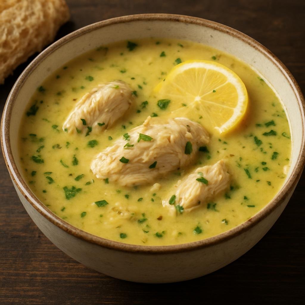Entree: Georgia – Kakheti – ჩიხირთმა ➤ Chikhirtma (Thick Georgian chicken soup enriched and gently thickened with eggs and lemon) recipe