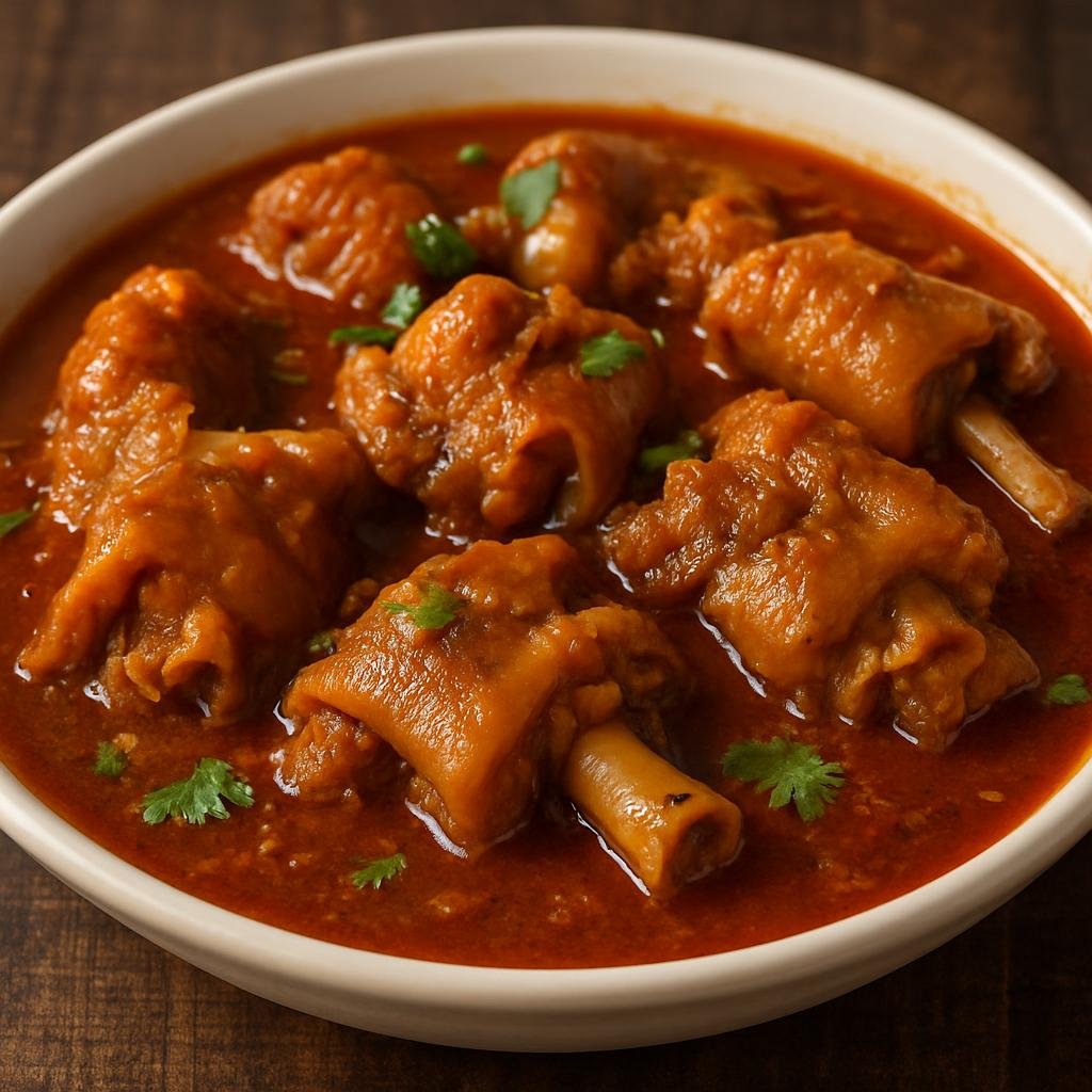 Entree: Pakistan – Karachi – پائے ➤ Paye (Slow-simmered spiced trotters stew) recipe