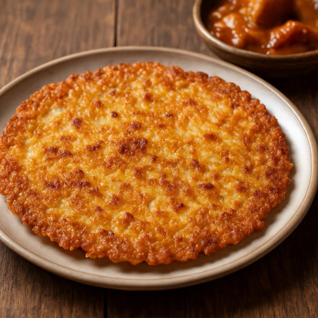 Entree: French Guiana – Northern Culinary Region – Kassav (Thin crispy cassava flatbread made from grated and pressed manioc commonly served with fish or stews) recipe