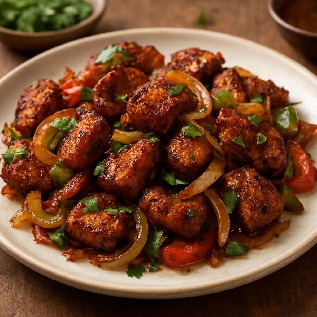 Entree: Trinidad and Tobago – Southern Culinary Region – Geera Pork (Pan-fried cumin-seasoned pork with Caribbean aromatics) recipe
