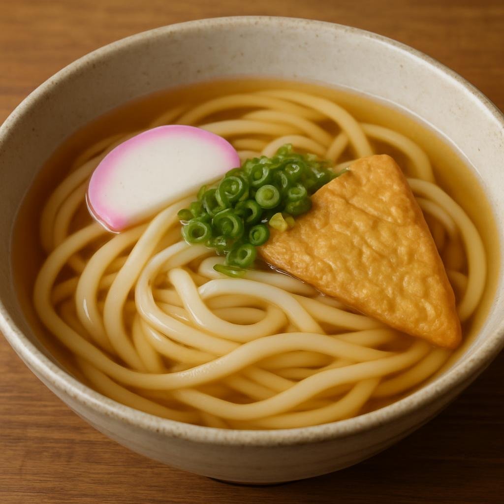 Entree: Japan – Hokuriku – 氷見うどん ➤ Himi udon (Regional udon noodles from Himi, served in a clear dashi broth with simple toppings) recipe