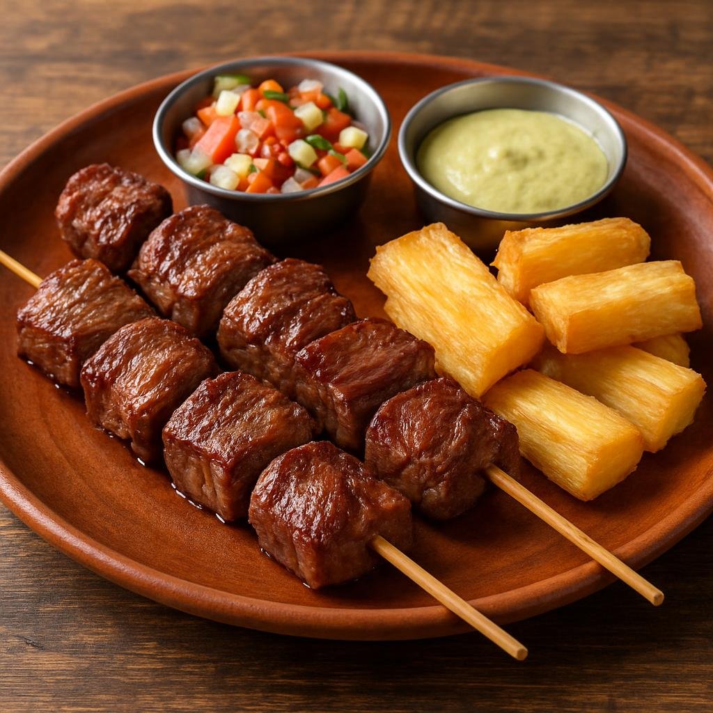 Entree: Brazil – Brazilian Street Food – Churrasco (Brazilian street-style grilled meats and skewers served with simple condiments) recipe