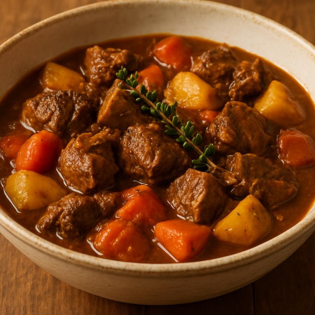 Entree: French Guiana – Southern Culinary Region – Ragoût de Cabri (Creole-style goat stew braised with vegetables and warm spices) recipe