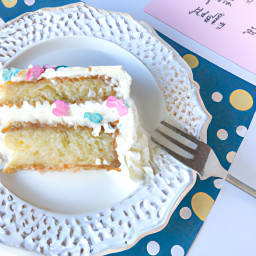 Dessert: United States – Birthday Sprinkle Sheet Cake with Vanilla Buttercream recipe