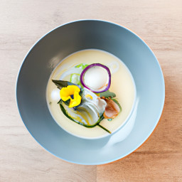 Soup: South Korea – 유자 다시마 국물 ▶ Yuja Dasima Gukmul (Yuzu-Kombu Broth) recipe