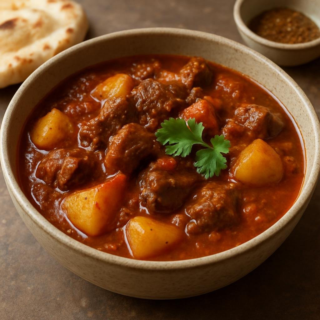 Entree: South Africa – Karoo – Bredie (A slow-simmered Karoo lamb and tomato stew with potatoes and warm spices) recipe
