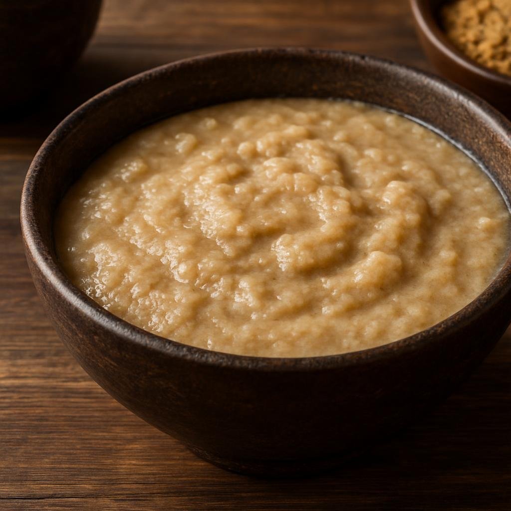 Entree: South Africa – Xhosa Cuisine – Umqombothi (Traditional Xhosa fermented sorghum and maize beer, a thick sour communal beverage and staple) recipe