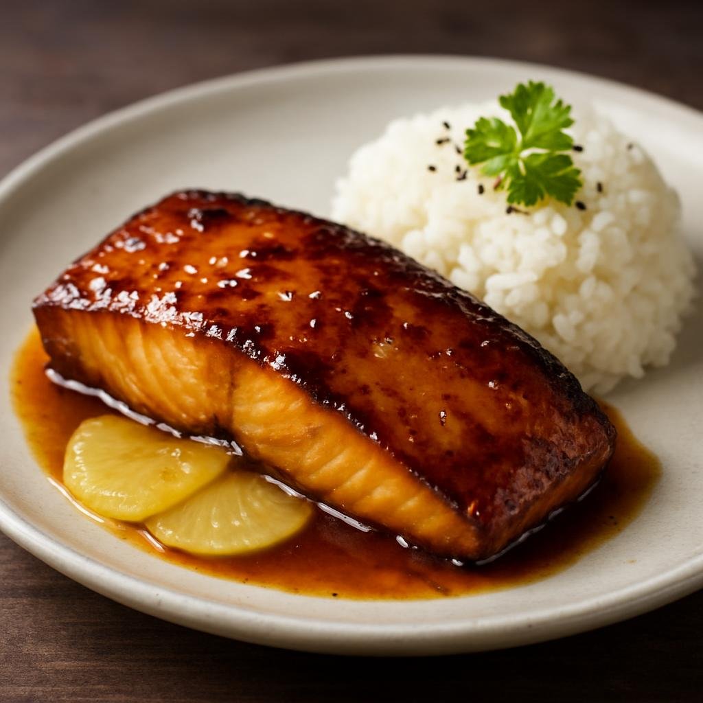 Entree: Peru – Nikkei Peruvian – Nikkei Miso Cod (Peruvian-Japanese marinated miso-glazed black cod) recipe