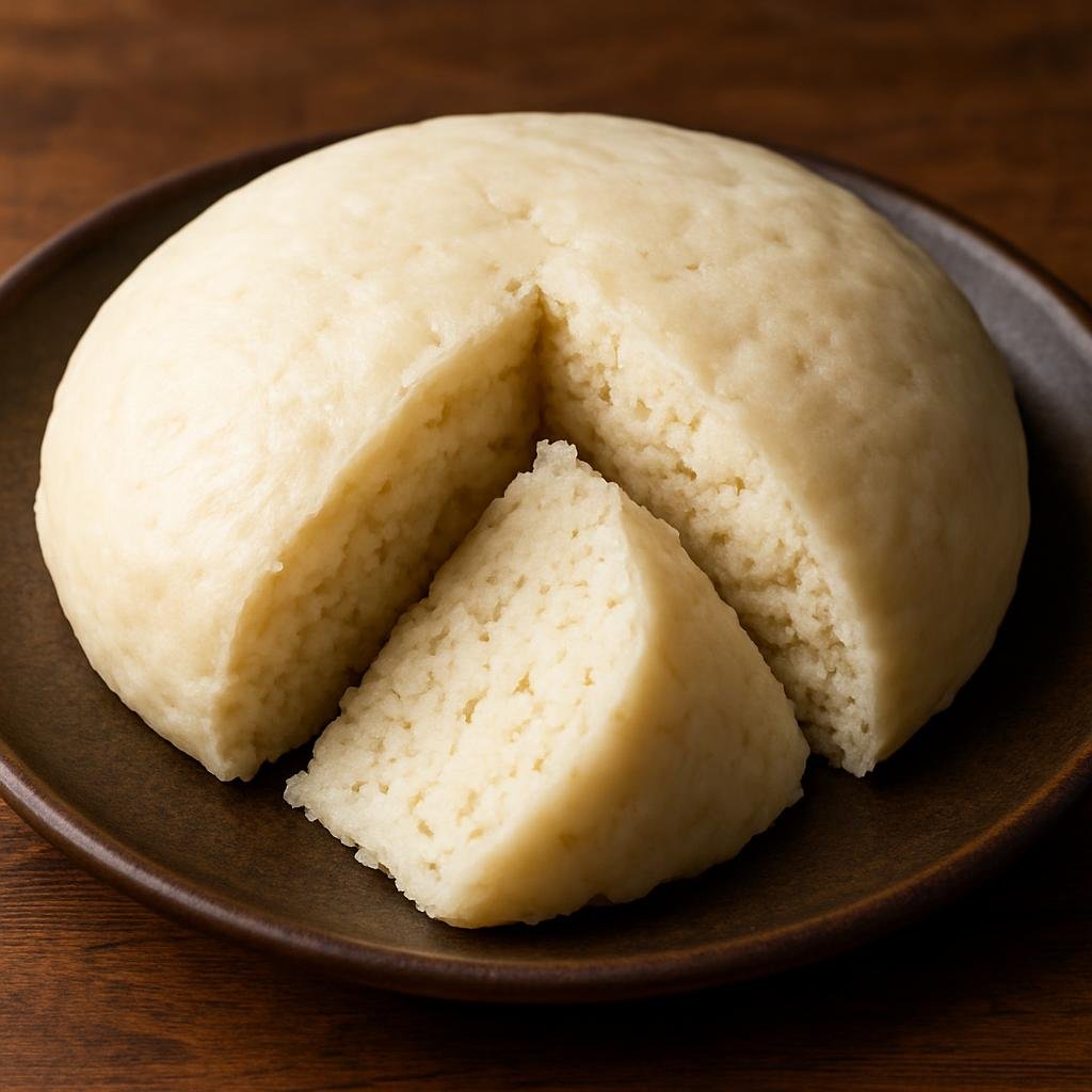 Entree: South Africa – Zulu Cuisine – Ujeqe (Steamed Bread) (A soft, slightly sweet traditional Zulu steam-baked bread cooked in a covered pot) recipe
